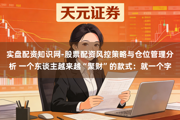 实盘配资知识网-股票配资风控策略与仓位管理分析 一个东谈主越来越“聚财”的款式:就一个字
