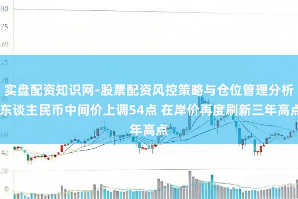实盘配资知识网-股票配资风控策略与仓位管理分析 东谈主民币中间价上调54点 在岸价再度刷新三年高点