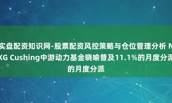 实盘配资知识网-股票配资风控策略与仓位管理分析 NXG Cushing中游动力基金晓喻普及11.1%的月度分派