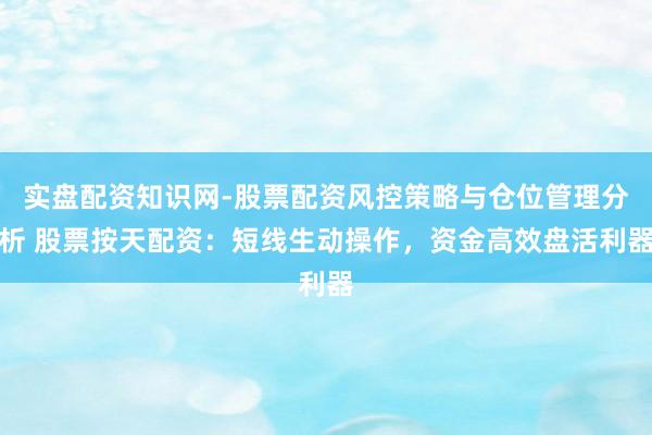 实盘配资知识网-股票配资风控策略与仓位管理分析 股票按天配资：短线生动操作，资金高效盘活利器
