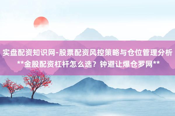 实盘配资知识网-股票配资风控策略与仓位管理分析 **金股配资杠杆怎么选？钟避让爆仓罗网**